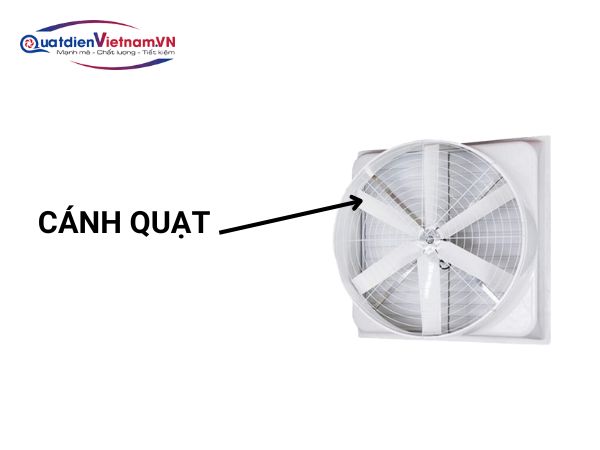 Cánh quạt làm bằng vật liệu composite bền bỉ