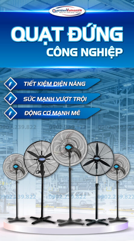 Quạt đứng công nghiệp