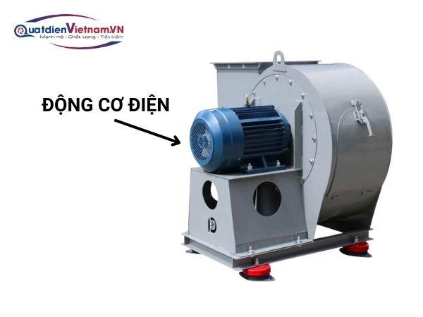 Động cơ điện mạnh mẽ rất phù hợp với môi trường công nghiệp