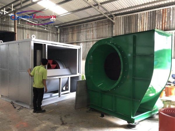 quạt ly tâm siêu cao áp và động cơ công suất lớn