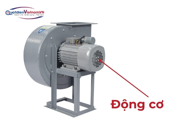 Motor 4kW, truyền động trực tiếp, vận hành ổn định, dễ bảo trì
