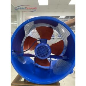 Ảnh mặt sau quạt thông gió tròn 400