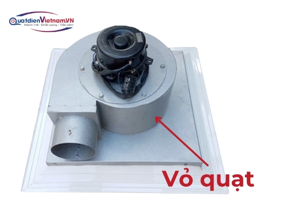 Vỏ quạt hợp kim nhôm, chống ăn mòn, bảo vệ bộ phận bên trong