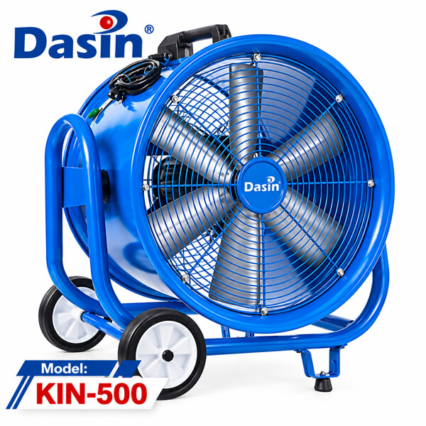 Quạt hút công nghiệp Dasin KIN-500 340W cánh 500mm