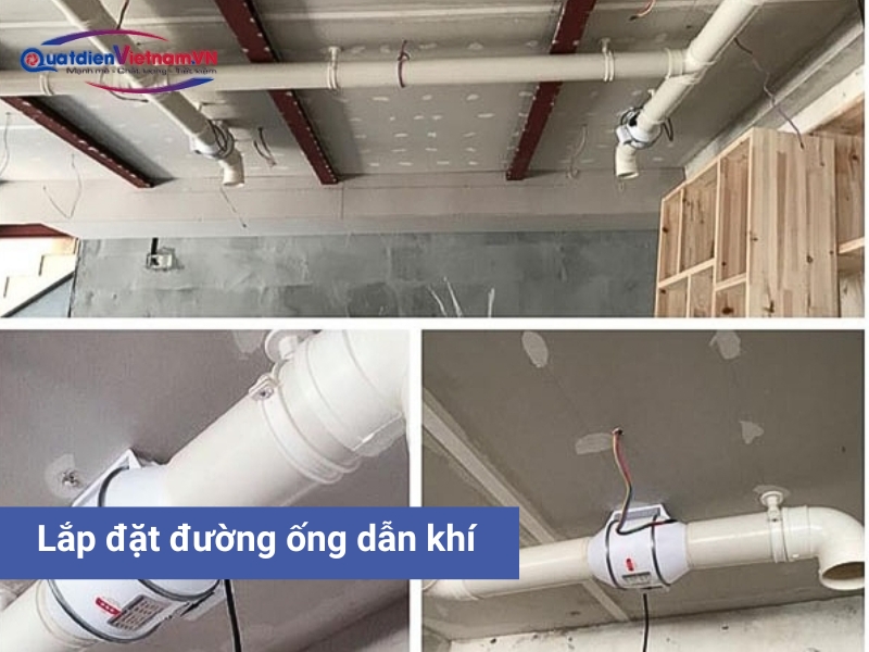 Lắp đặt đường ống dẫn khí