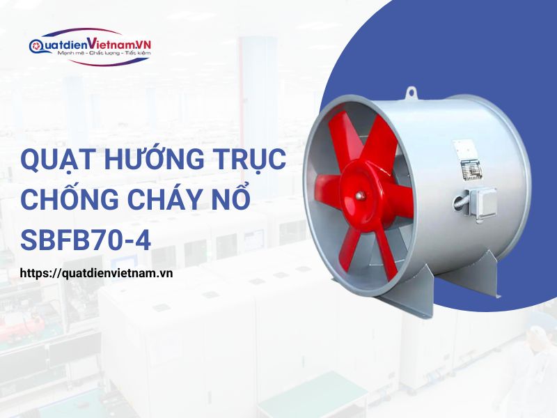 Quạt hướng trục chống cháy nổ SBFB70-4
