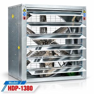 Quạt thông gió vuông HDP-1380 công suất 1.1kW