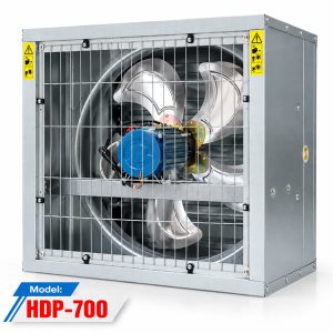 Quạt Thông Gió Vuông Công Nghiệp 700×700