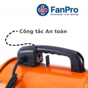 quat hut di dong cong nghiep