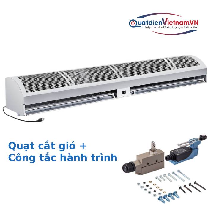 quạt cắt gió với công tắc hành trình