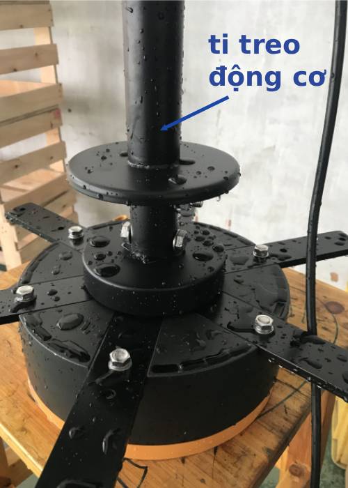 ti treo dong cơ quat tran cong nghiep