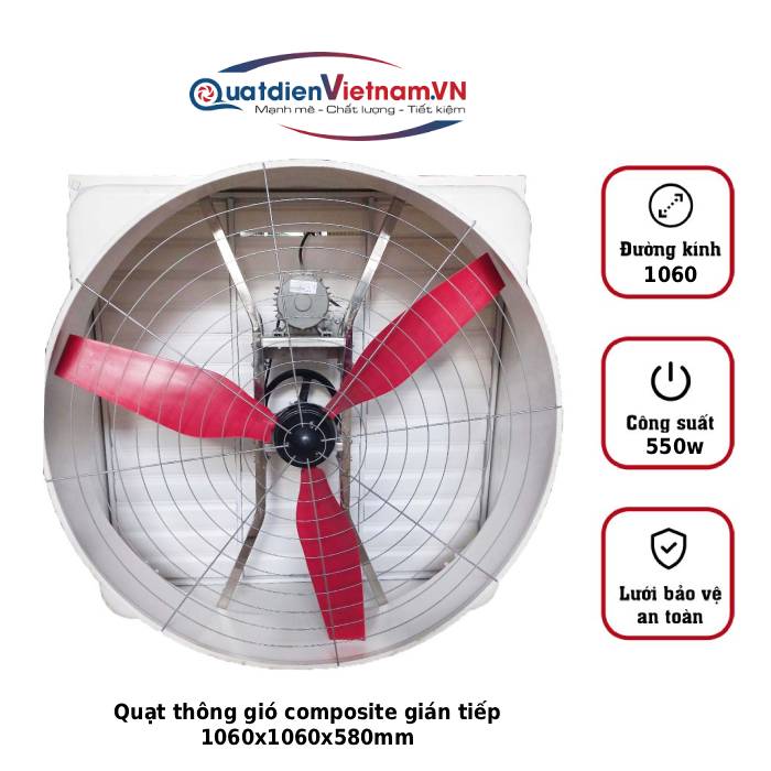 quat hut composite gian tiep cho trang trai