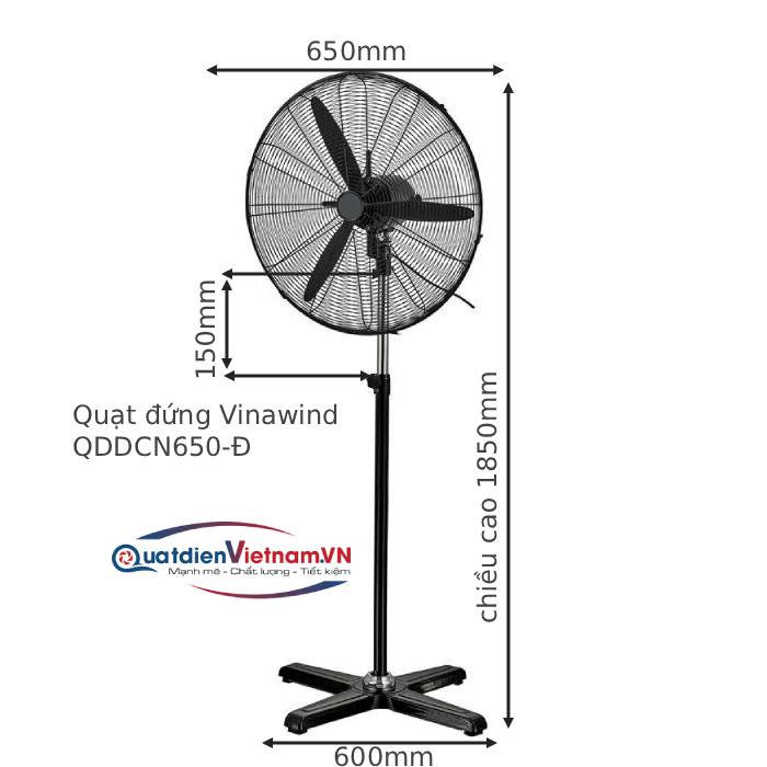 kich thuoc quat dung cong nghiep vinawind QDCN650-D