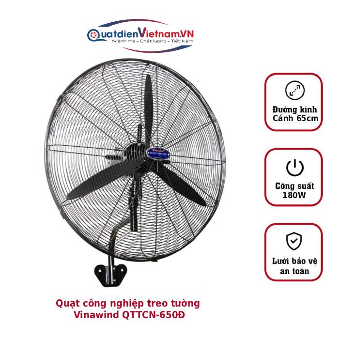 quat treo tuong cong suat lon