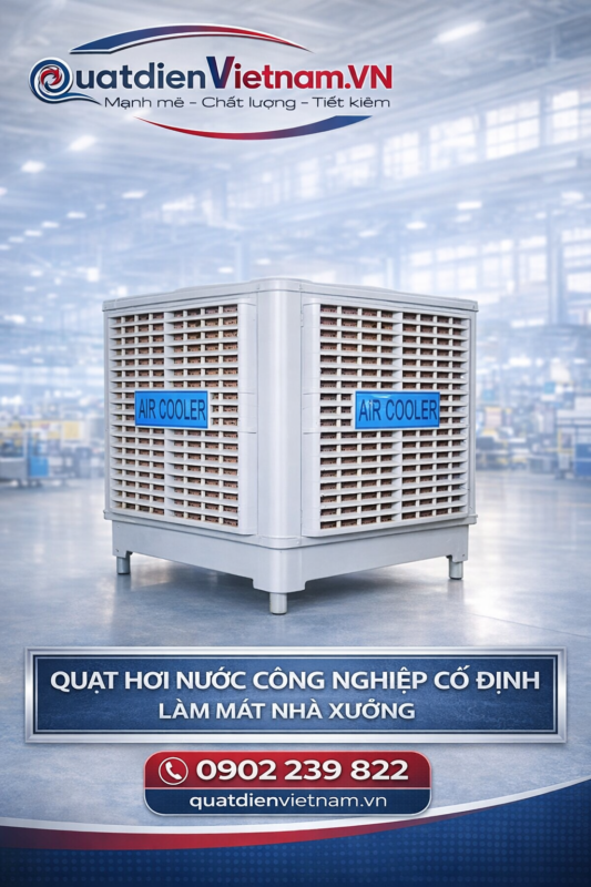 quat hoi nuoc cong nghiep cong suat cao