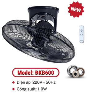 Quạt đảo trần sải cánh 60cm làm mát lớn cho nhà xưởng văn phòng