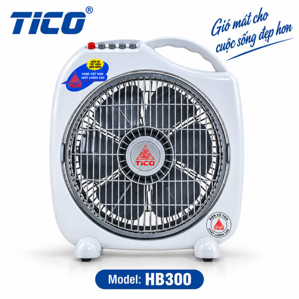 Quạt hộp TICO HB300C 40W chuyển hướng cơ