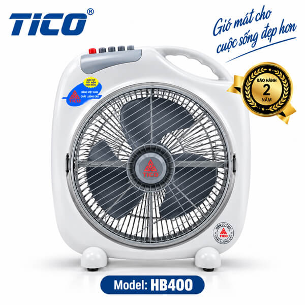 Quạt hộp TICO HB400 48W cánh 35cm