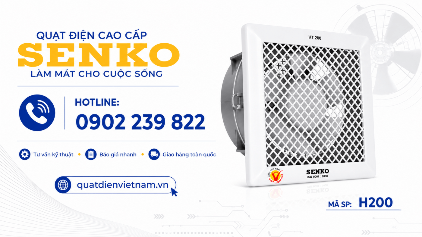 quat hut am tran senko H200