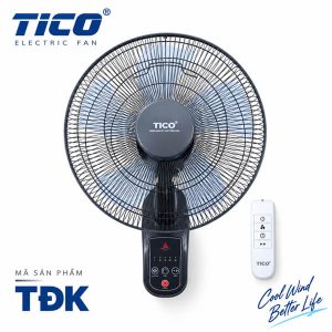 Quạt treo tường TICO TĐK 48W có điều khiển