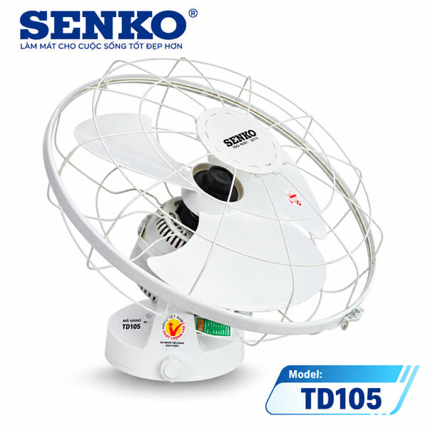 Quạt đảo trần Senko TD105 47W 3 cánh 39cm
