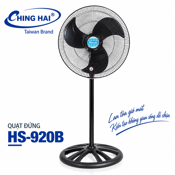 Quạt đứng Ching Hai HS-920B 132W cánh 50cm