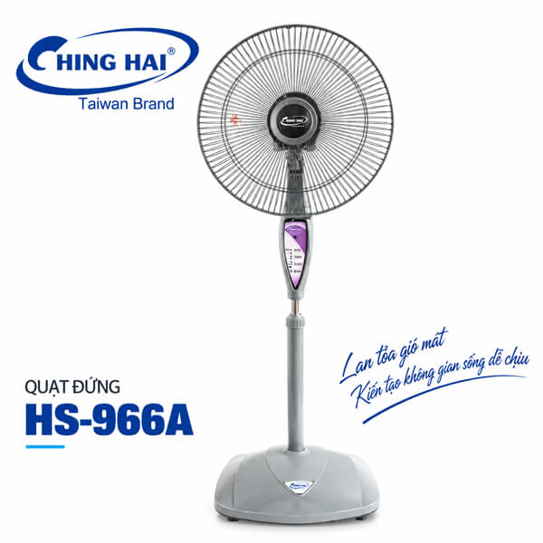 Quạt đứng Ching Hai HS-966A điều khiển từ xa