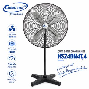 Quạt đứng công nghiệp Ching Hai HS24ĐN4T 212W