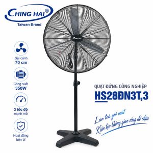 Quạt đứng công nghiệp Ching Hai HS28ĐN3T 200W
