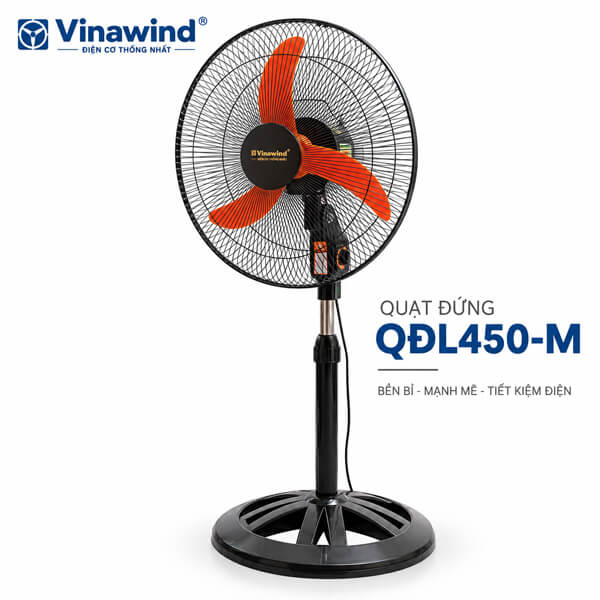 Quạt đứng lửng Vinawind QĐL400-M 400mm