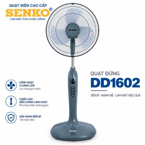 Quạt đứng Senko DD1602 47W cánh 39cm