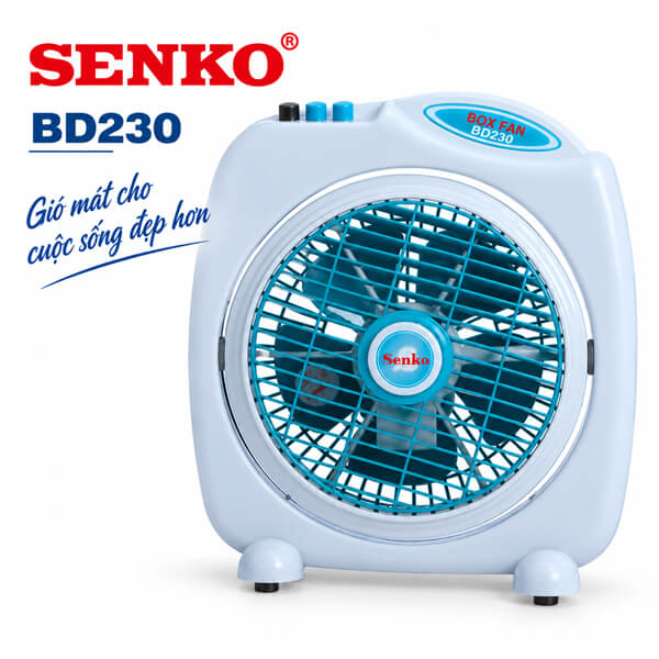 Quạt hộp Mini Senko BD230 28W 5 cánh 20cm