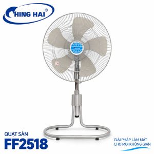 Quạt sàn chân rút Ching Hai FF2518 128W cánh 45cm