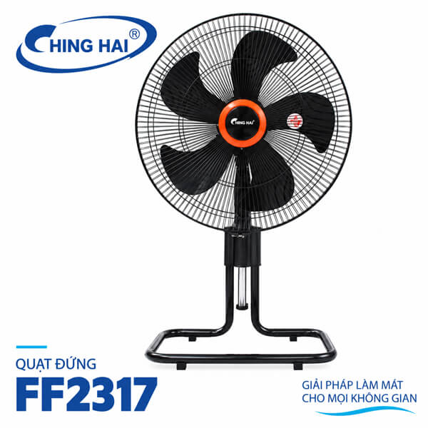 Quạt sàn công nghiệp Ching Hai FF2317 75W 5 cánh 43cm