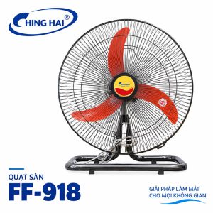 Quạt sàn công nghiệp Ching Hai FF918 65W cánh nhựa 45cm