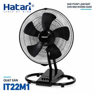 Quạt sàn công nghiệp Hatari IS22M1 197W cánh 22 inch