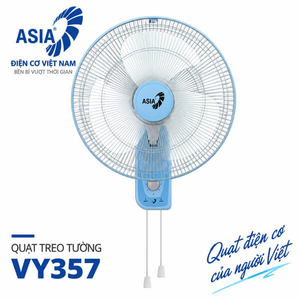 Quạt treo tường ASIAVINA VY357 55W cánh 40cm