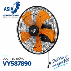 Quạt treo tường ASIAVINA VY587890 80W cánh 45cm