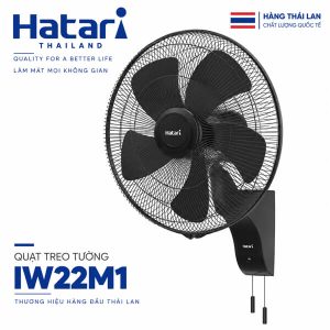 Quạt treo tường Hatari IW22M1 197W cánh 22 inch