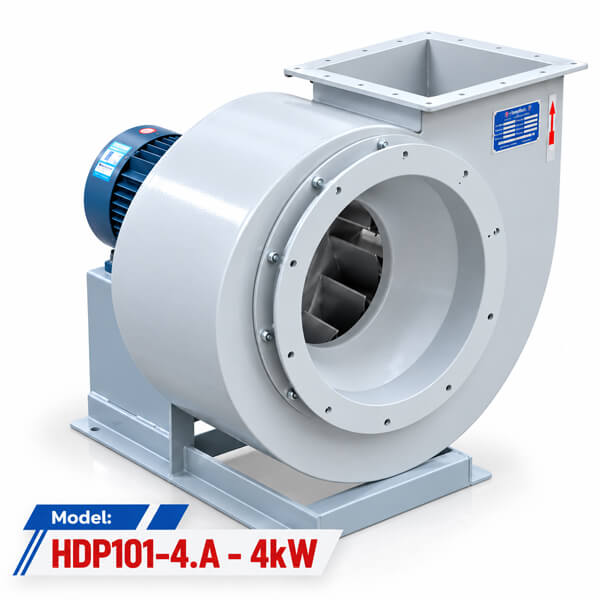 Quạt ly tâm hút khói Fanpro HDP101-4.A công suất 4kW