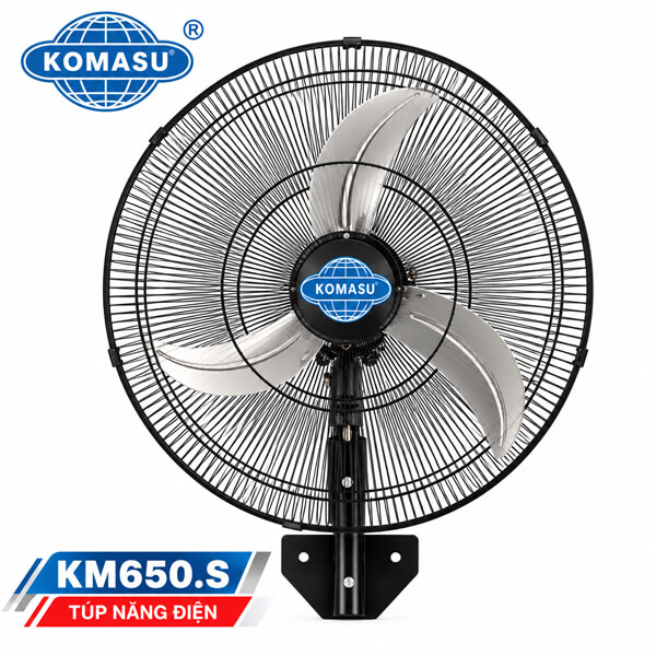 Quạt treo tường Komasu KM650S túp lăng điện